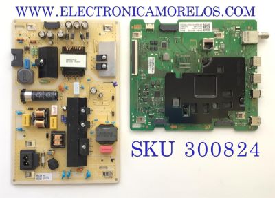 KIT DE TARJETAS PARA TV SAMSUNG / MAIN BN94-16115E / BN41-02751B / BN9416115E / 16115E / BN97-17444G / FUENTE BN44-01054A / L55S6_TD1 / BN4401054A / DC07R742756 / PANEL CY-BT055HGCV1H / DISPLAY PT550GT02-1 / MODELO  UN55TU7000BXZA XD13